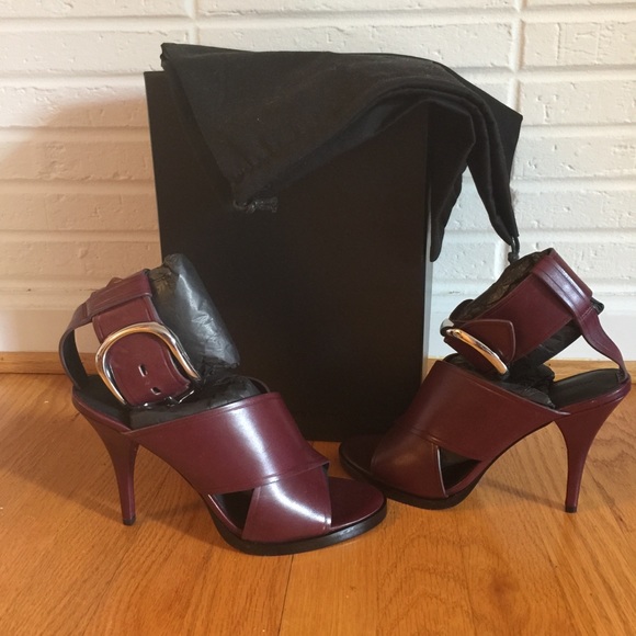 🌺Final Price🌺Alexander Wang Evelin Buckled Heels - Picture 3 of 7